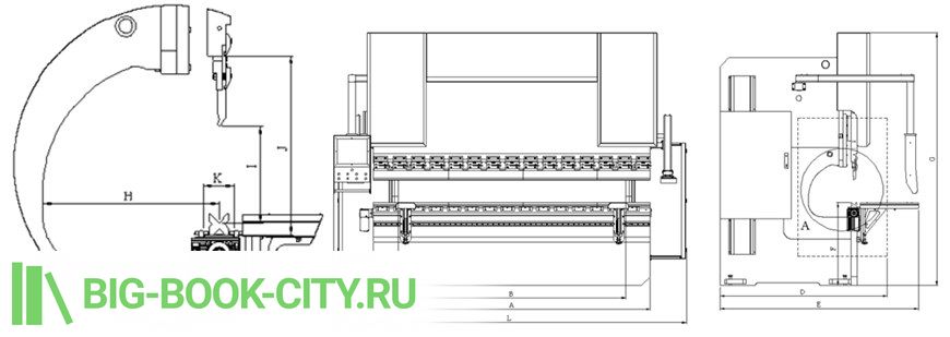 Размеры рабочей зоны